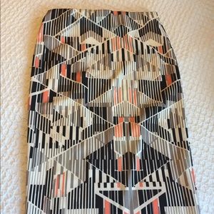 Mossimo SZ SML striped pencil skirt-NEVER WORN